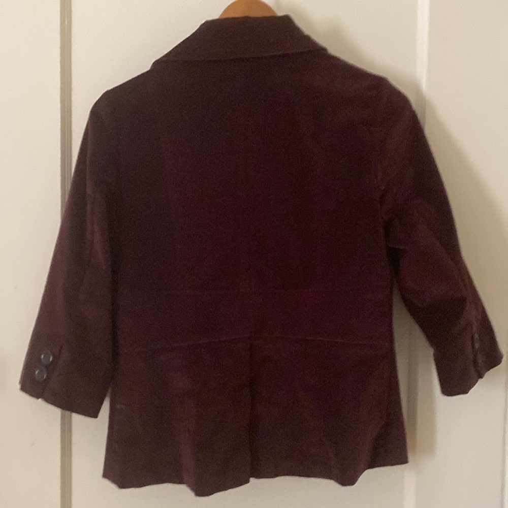 RW&Co, stretch velvet blazer - Picture 3 of 7